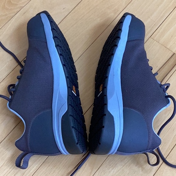 Carhartt women’s force EH Nano toe work shoes. Size 8 charcoal gray/powder blue - Picture 8 of 16